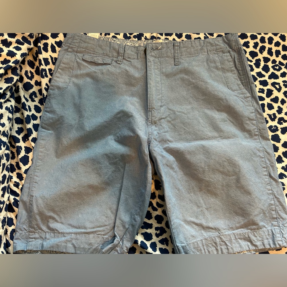 Blue shorts